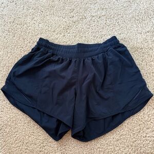 Lululemon Hotty Hot Shorts HR 4 Inch Navy